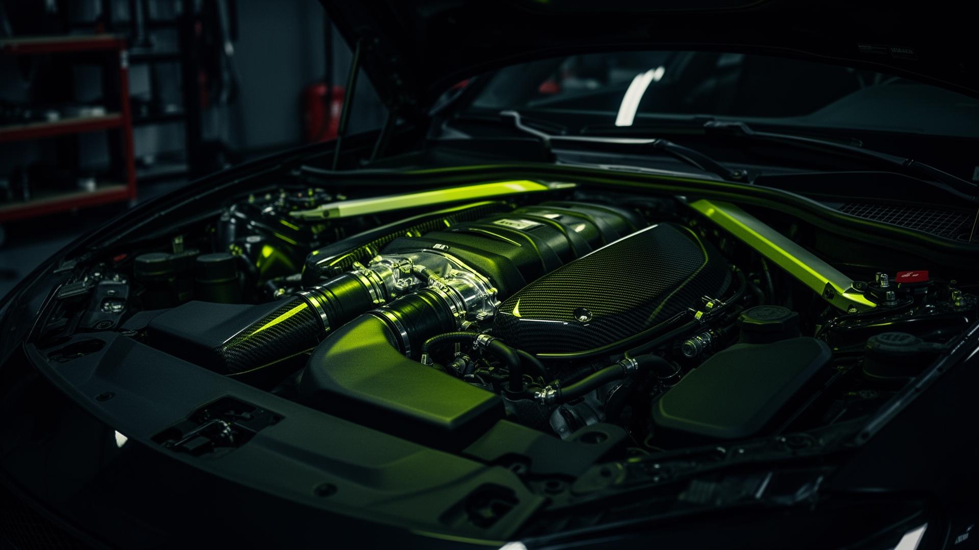 High performance engine bay